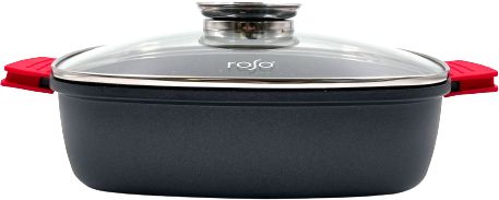 סיר רוסטר מרובע תואם אינדוקציה ותנור 28 ס''מ 4.5 ליטר Roso Capstone