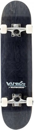 סקייטבורד למתחילים 7.5 אינץ' Enuff Voltage Graffiti  - צבע אפור / שחור