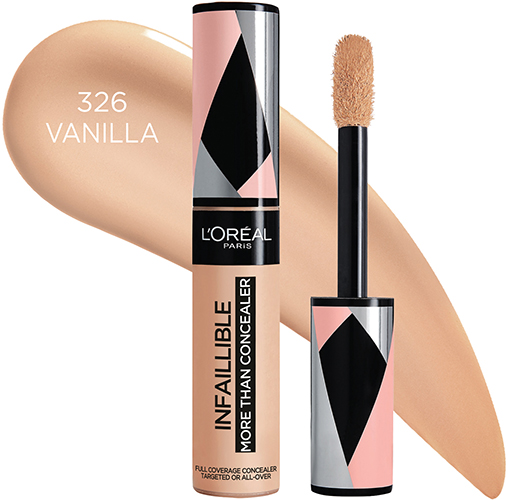 קונסילר עמיד Loreal Paris Infaillible בגוון 326 Vanilla - נפח 11 מ''ל