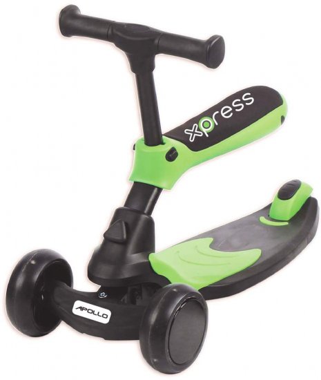 קורקינט Apollo 2 in 1 - צבע ירוק