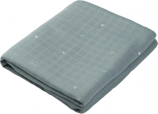 שמיכת 2 שכבות מבמבוק לתינוק Nino - צבע ירוק מון שואו