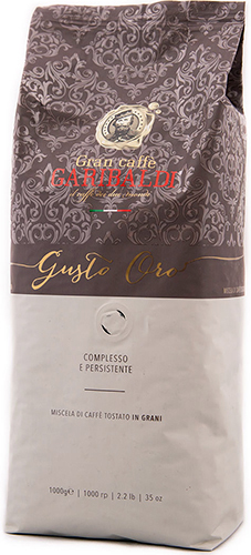 תערובת פולי קפה 1 ק''ג Garibaldi Gusto Oro