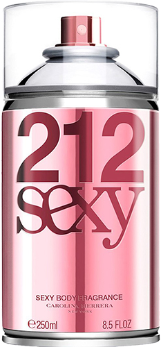 מבשם גוף לאישה 250 מ''ל Carolina Herrera 212 Sexy