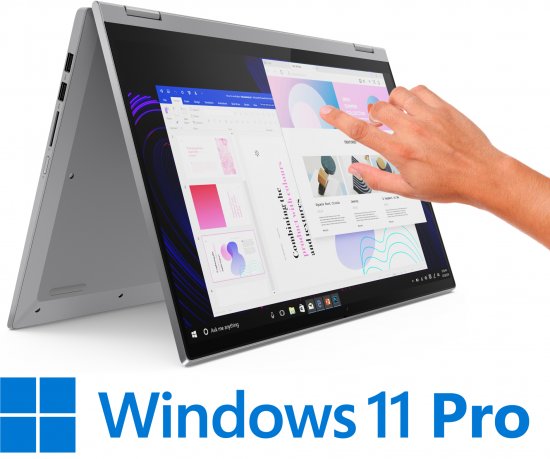 מחשב נייד עם מסך מגע Lenovo IdeaPad Flex 5-15ITL 82HT007JIV - צבע אפור פלטינום