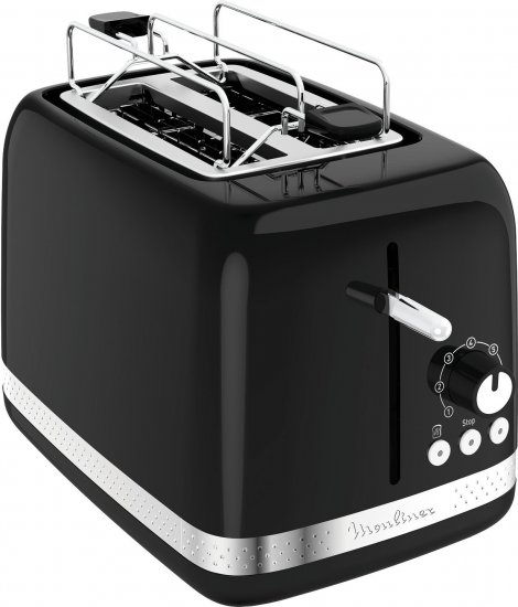 מצנם 2 פרוסות Moulinex Soleil 850W - צבע שחור