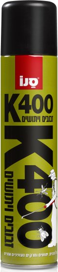 קוטל חרקים סנו K-400 - נפח 300 מ''ל