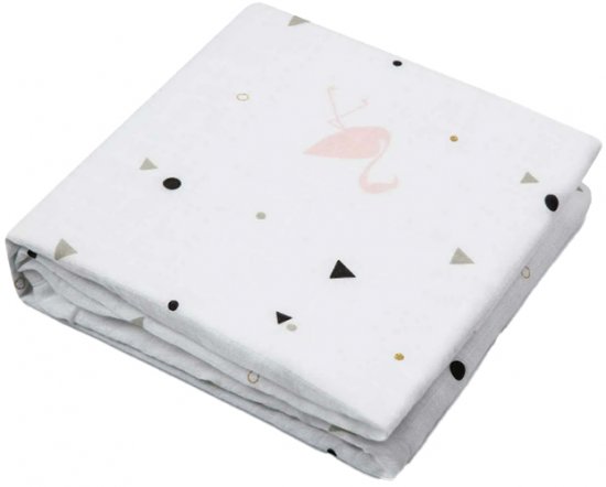 שמיכת 4 שכבות מבמבוק לתינוק Nino - פלמינגו