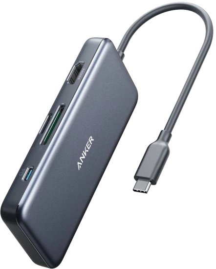 תחנת עגינה Anker PowerExpand+ 7-in-1 USB Type-C PD A83460A2