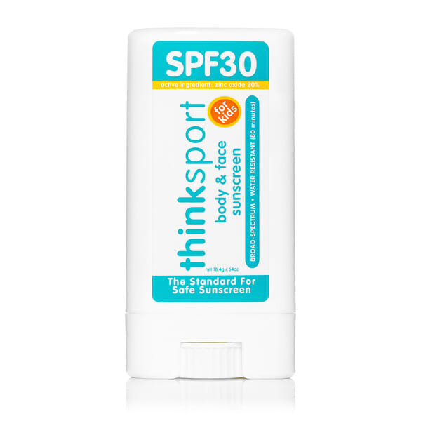 Think‏, Thinksport, Face & Body, Sunscreen Stick, For Kids, SPF 30, .64 oz (18.4 g), הזמנה מאייהרב – iHerb