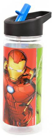 בקבוק שתייה לילדים 500 מ''ל עם פיית סיליקון מבית שמחה זה אנחנו - הנוקמים