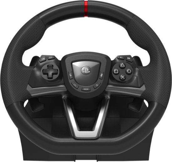 הגה מירוצים עם דוושות HORI Racing Wheel Apex ל-PS4/PS5 ולמחשב