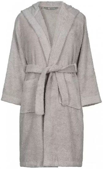 חלוק קפוצ'ון לילדים גילאי 10-12 מבית ערד טקסטיל צבע אפור בהיר