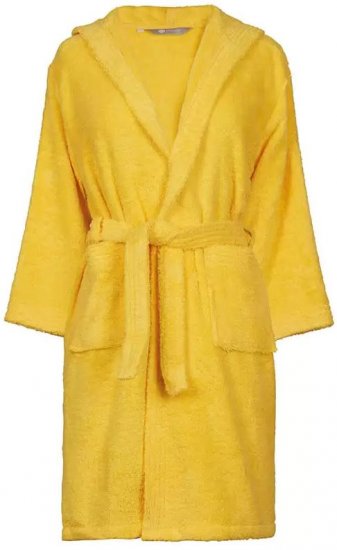 חלוק קפוצ'ון לילדים גילאי 2-4 מבית ערד טקסטיל צבע צהוב