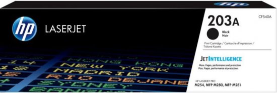 טונר מקורי שחור Black HP LaserJet 203A CF540A