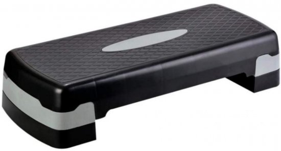 מדרגה אירובית מקצועית - צבע שחור/אפור