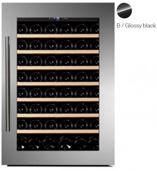 מקרר יינות קומפרסור 48 בקבוקים Fratelli YC110 - צבע שחור