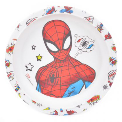 צלחת במבוק 23 ס''מ - ספיידרמן קומיקס מבית שמחה זה אנחנו