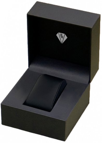 קופסא מהודרת לשעון מבית Pierre Richardson - צבע שחור