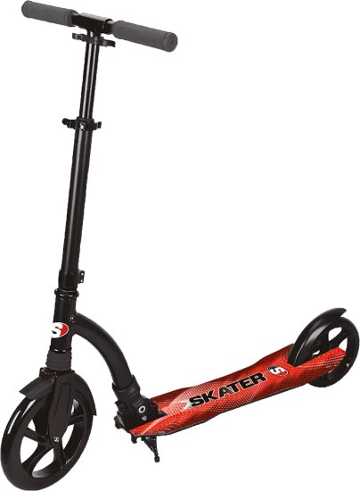 קורקינט אלומיניום Gulliver גלגלים 230 מ”מ מבית Skater - אדום