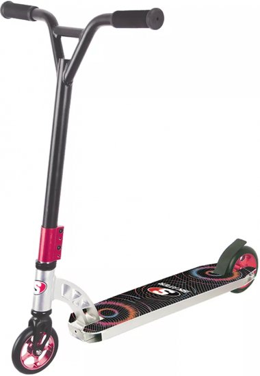 קורקינט פעלולים אלומיניום סופר מקצועי 110 מ”מ STAR מבית Skater - אדום