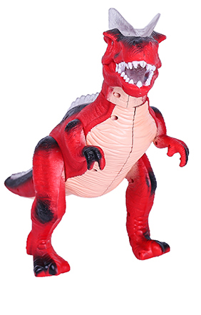 רובוזאור טי-רקס דובר עברית מבית Spark Toys - אדום