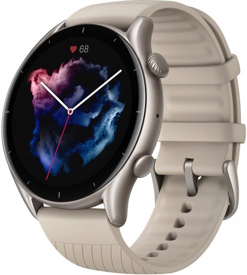 שעון ספורט חכם Amazfit GTR 3 - צבע Moonlight Grey