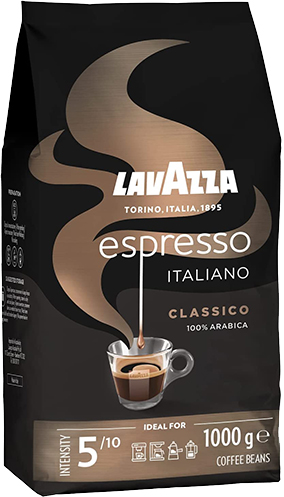 תערובת פולי קפה 1 ק''ג Lavazza Espresso Italiano Classico