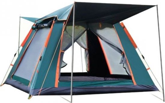אוהל פתיחה מהירה ל- 4 אנשים Playa – צבע ירוק
