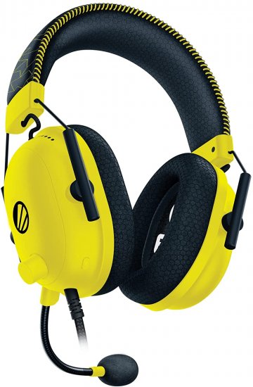 אוזניות גיימינג Razer BlackShark V2 X ESL Edition – צבע צהוב