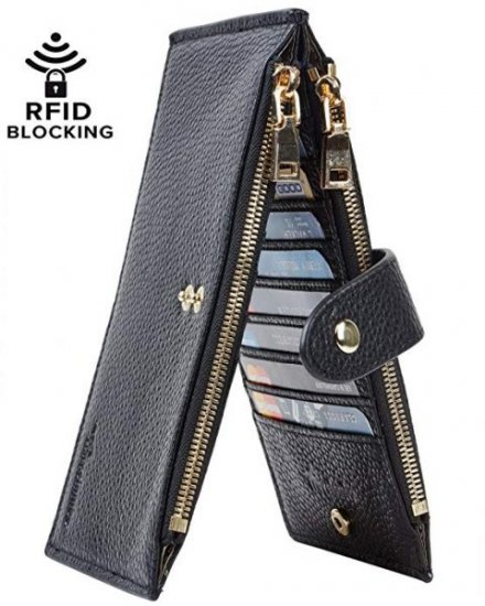 ארנק לנשים Travelambo Lambo Chelsea Multi Card - צבע שחור