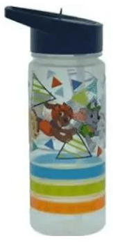 בקבוק שתייה לילדים 500 מ''ל עם פיית סיליקון מבית שמחה זה אנחנו - מפרץ ההרפתקאות