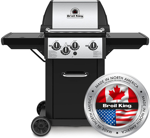 גריל גז 3 מבערים + כירת צד Broil King Monarch 340 40