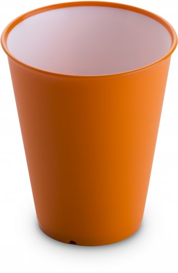כוס שתיה מפלסטיק אנטיבקטריאלי Omada Sanaliving - צבע כתום