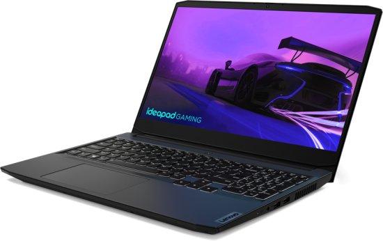 מחשב נייד לגיימרים Lenovo IdeaPad Gaming 3-15IHU 82K100K9IV - צבע שחור