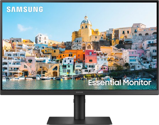 מסך מחשב Samsung S24A400UJM FHD LED IPS 23.8" FreeSync – צבע שחור