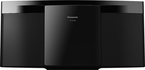 מערכת סטריאו קומפקטית Panasonic SC-HC200 - צבע שחור
