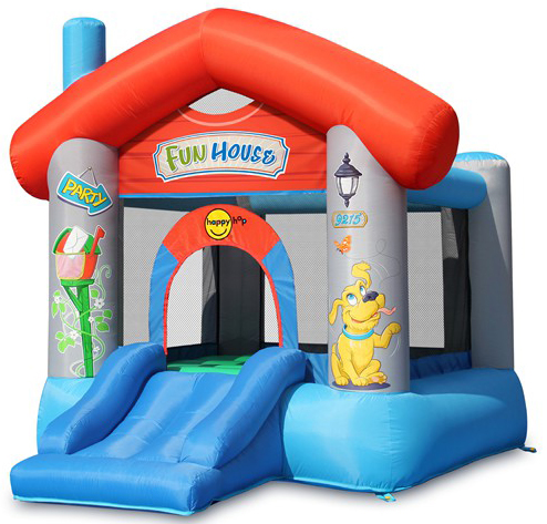 מתנפח עם מגלשה מבית Happy Hop בית הכיף