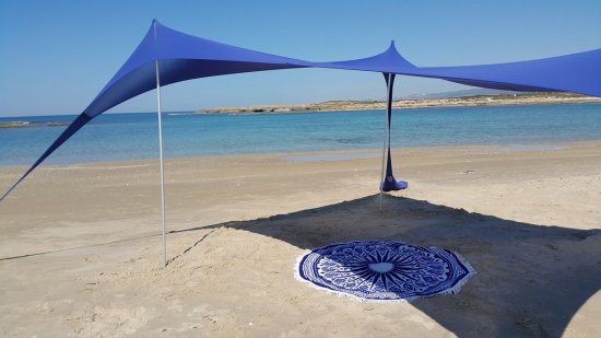 ציליית חוף 3x4 מטר Playa Pro - צבע תכלת