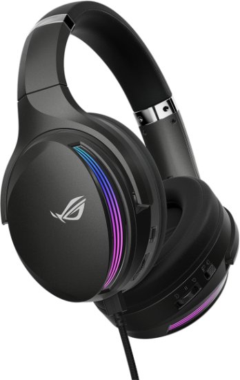 אוזניות גיימינג חוטיות ASUS ROG Fusion II 500 7.1 RGB - צבע שחור