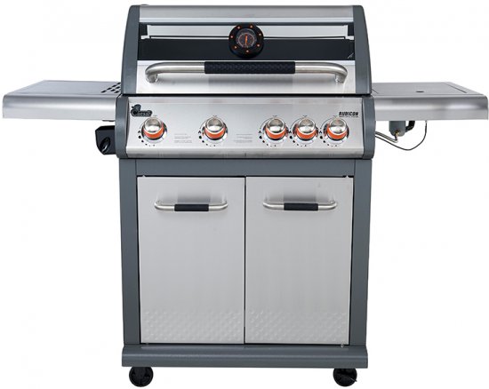 גריל גז 4 מבערים Caesar Rubicon 56000 BTU - כולל כירת צד