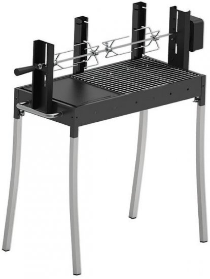 גריל פחמים ברזילאי משולב 40x85 ס''מ Avigail