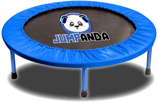טרמפולינה ביתית מתקפלת לילדים 38 אינץ' Jumpanda צבע כחול