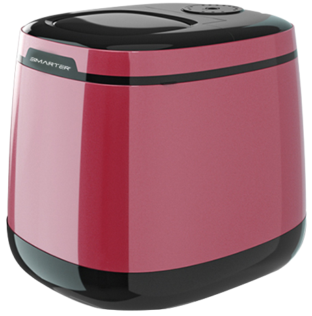 מכונת קרח ניידת Smarter - צבע ורוד פנינה