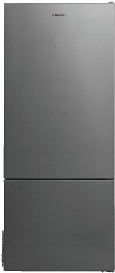 מקרר 2 דלתות מקפיא תחתון 513 ליטר Amcor VB560SS No Frost - צבע נירוסטה