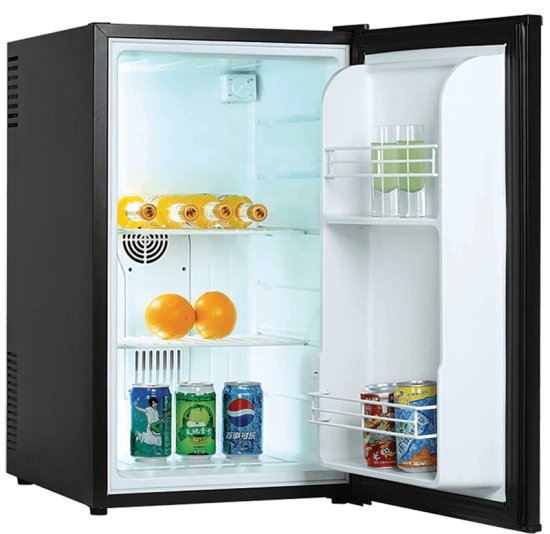 מקרר משרדי/ביתי 70 ליטר שקט במיוחד Landers BCH70 צבע שחור