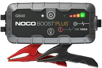 סוללת גיבוי 24Wh 1000A להתנעת הרכב כולל פנס NOCO GB40