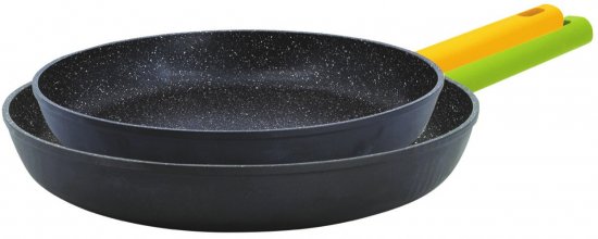 סט 2 מחבתות בגדלים 28 + 24 ס''מ Soltam Cube