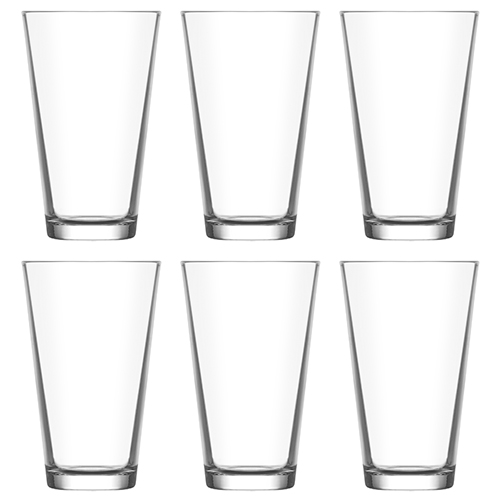 סט 6 כוסות ארה לונג 325 מ''ל LAV