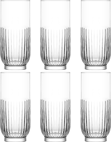 סט 6 כוסות טוקיו לונג 395 מ''ל LAV