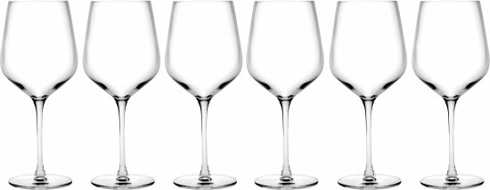 סט 6 כוסות יין 440 מ''ל Nude Refine